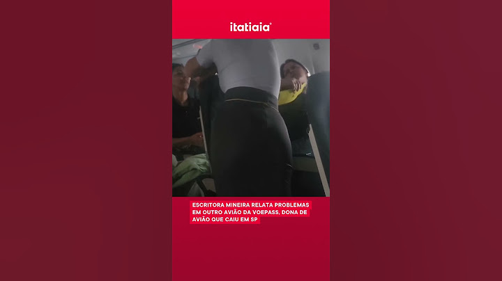 ESCRITORA MINEIRA RELATA PROBLEMAS EM AVIÃO DA VOEPASS, EMPRESA QUE SOFREU ACIDENTE EM VINHEDO