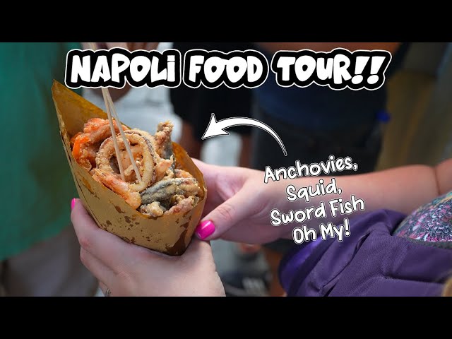 34 | FOOD TOUR in NAPLES, ITALY 🇮🇹 Full Time Family Travel | Ep 34