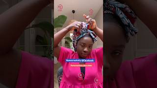 Quick Ankara Headwrap Tutorial #turban #shorts #scarf #headwrap #tutorial