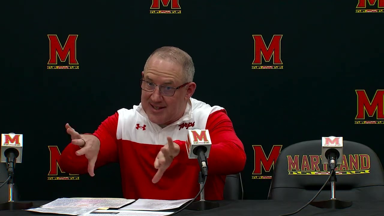 Maryland men's basketball head coach Buzz Williams breaks down 64-60 win vs. Washington