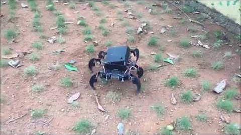 HEXAPOD WALKING ROBOT USING ARDUINO