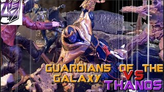 Guardians of the Galaxy Vol3- Guardians vs Thanos (Road to Infinity War)[Stop Motion]