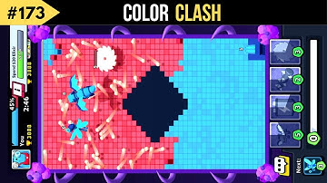 Color clash gameplay - color clash game - interesting games for android