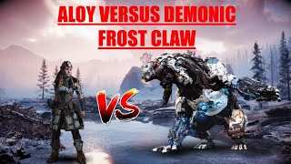 Horizon Zero Dawn: Aloy versus Demonic Frost Claw
