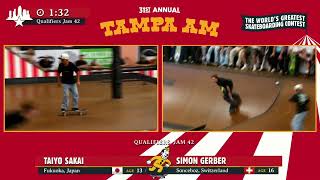 TAIYO SAKAI VS SIMON GERBER - TAMPA AM 2025 QUALIFIER JAM 42