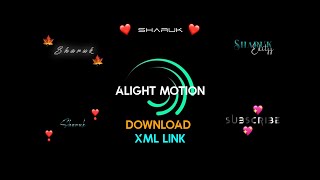 Alight Motion Top 10 Text Preset | XML And iPhone Emoji Font 😍 Download Link 🔗