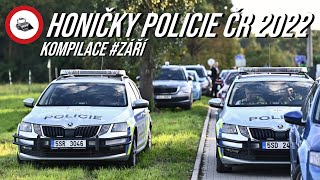 Honičky Policie ČR 2022 | Kompilace - září