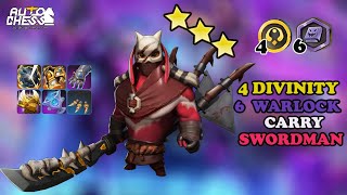 I LOVED THIS BUILD...!!! SWORDMAN ⭐⭐⭐SPINNING LIKE A TOP AROUND A ENEMIES !!!  - Auto Chess Mobile