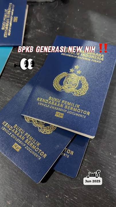 New model BPKB ‼️ #newcar #bpkb #stnk #newmotorcycle #moge #cardealer #motorcycledealer #mogehedon