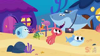 Let's Go For A Swim Outside   Kids Song   Finny The Shark Guide