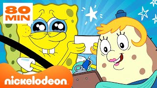 سبونج بوب | العودة إلى المدرسة مع سبونج بوب | مقاطع مجمعة من 60 دقيقة | Nickelodeon Arabia