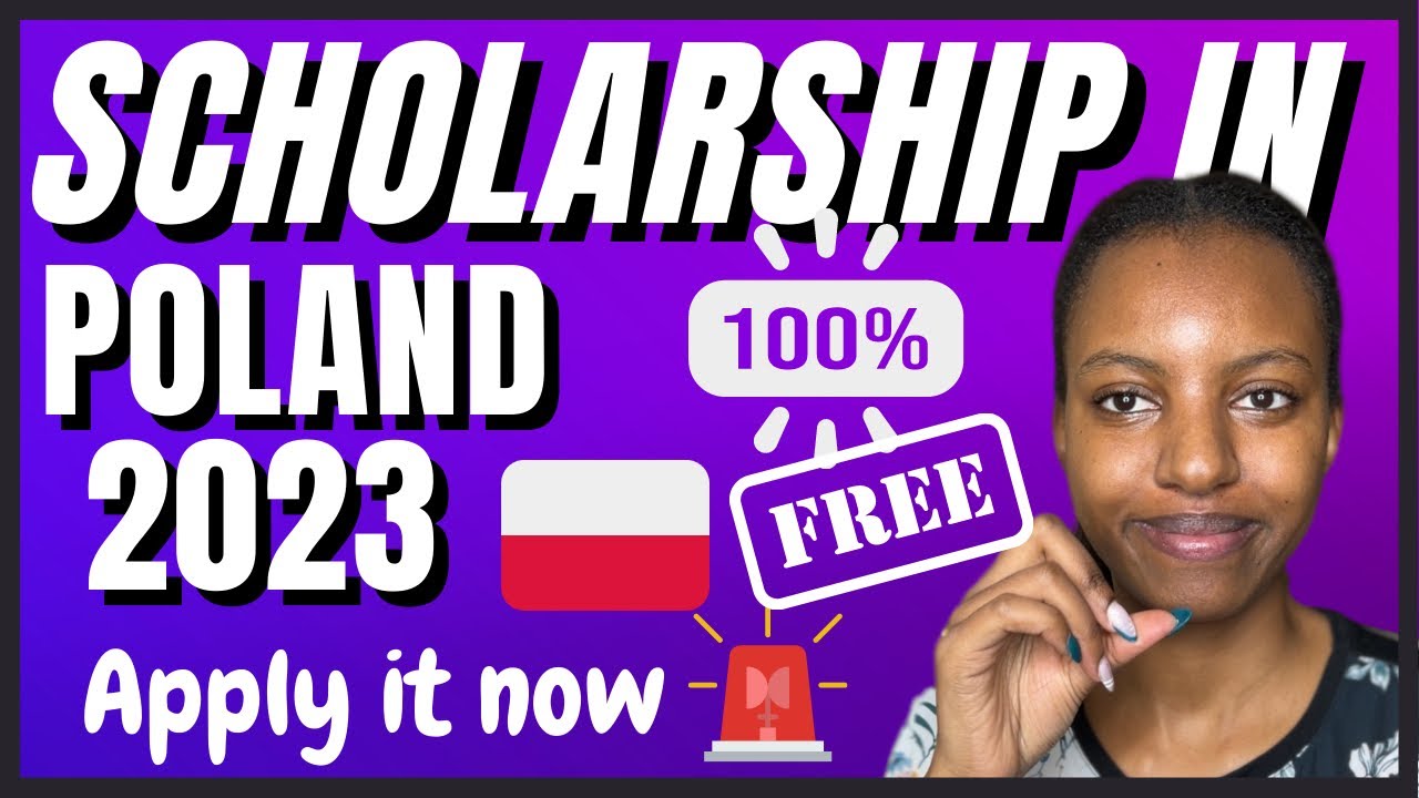 SCHOLARSHIP IN POLAND 2023 | STUDY IN POLAND FOR FREE 100% - YouTube