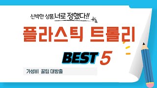 플라스틱 트롤리 후기 리뷰 추천 TOP5