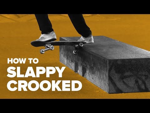 видео: Как сделать slappy crooked на скейте (How to slappy crooked on skateboard)