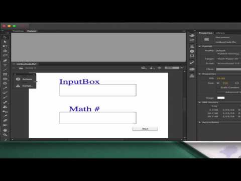 Adobe Animate - Working with Numbers and Text Boxes