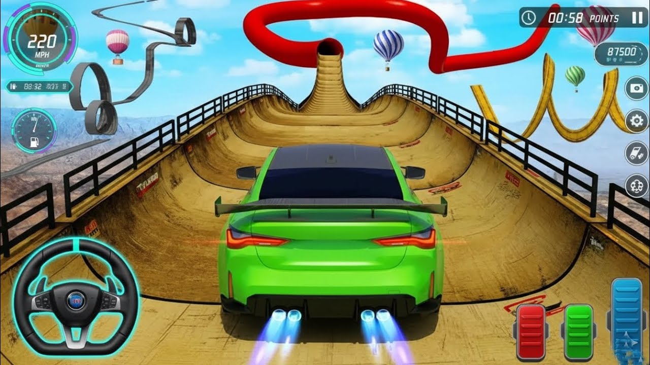 Ramp Racing 2025 – Superhero Stunt Driving USA | Android Gameplay