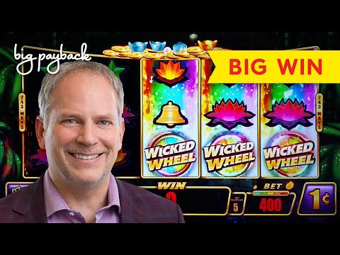 THAT JUST HAPPENED?! Wicked Wheel Panda Slot - BIG WIN BONUS!