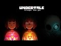 Undertale - Stronger than you - Frisk/Chara & Sans trio [Lyric video]