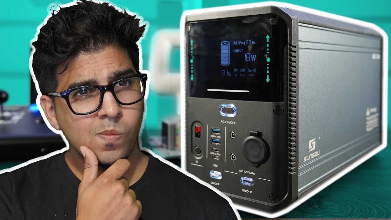 The Portable Power Station! - Unboxing SUNGZU SKA1500-T - YouTube