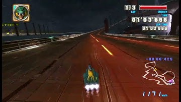 F-Zero GX Time Attack on Lightning Thunder Road With Hyper Speeder 2