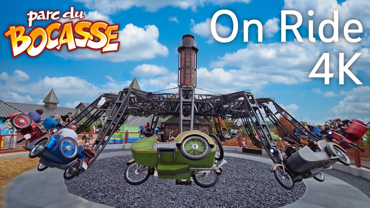[4K] Sidecar Factory - On Ride POV - Parc du Bocasse - France