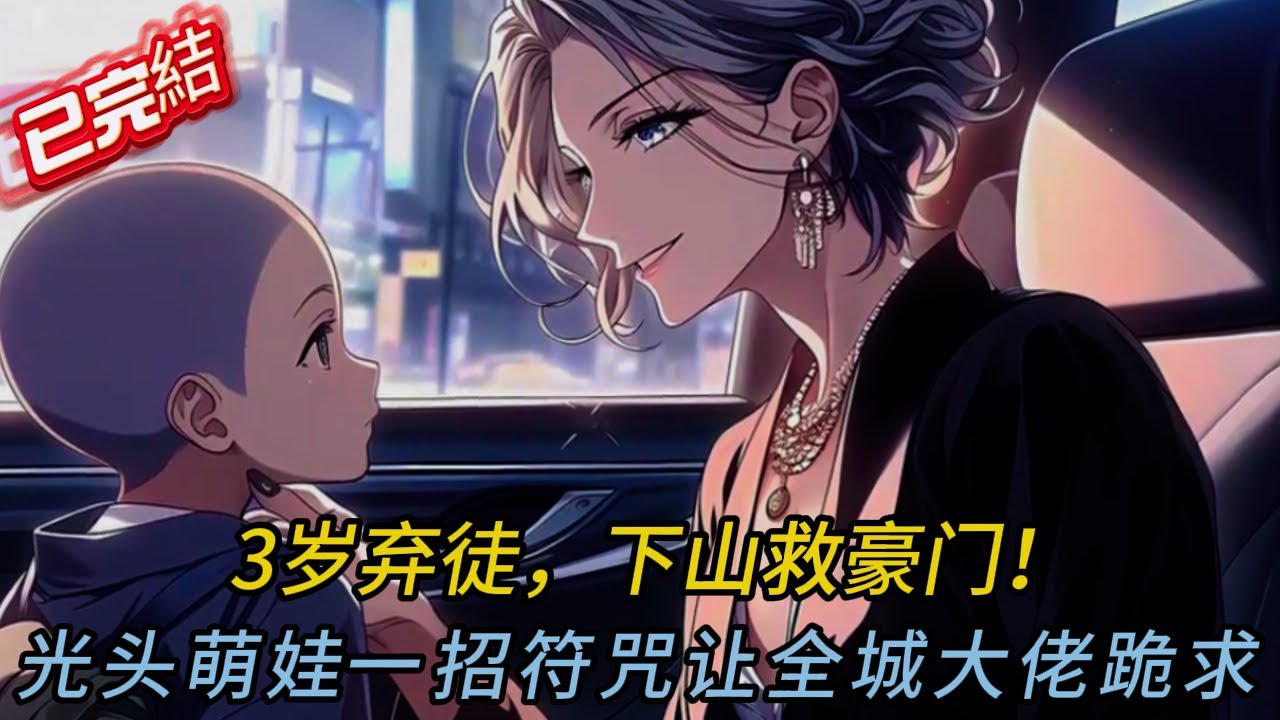 3歲半光頭小道士下山認親！竟用「符咒+藥丸」救全家？結局神反轉驚呆所有人！🤯✨#love #動漫 #穿越 #小说 #小说推荐 #novel #小說 #comics #情感