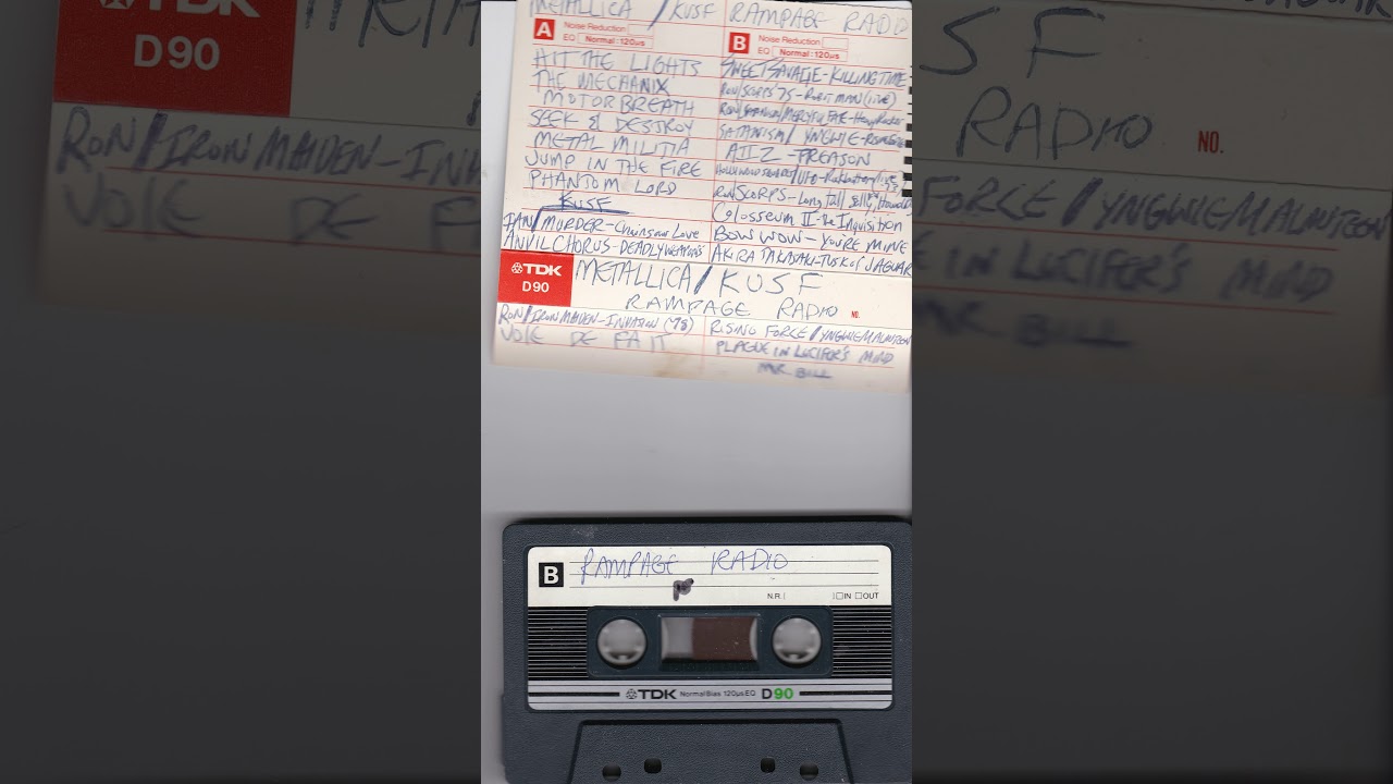 Rampage Radio Show- KUSF, San Francisco Ca. Early 80s xfer from 1st gen Audio Tape Anvil Chorus AIIZ