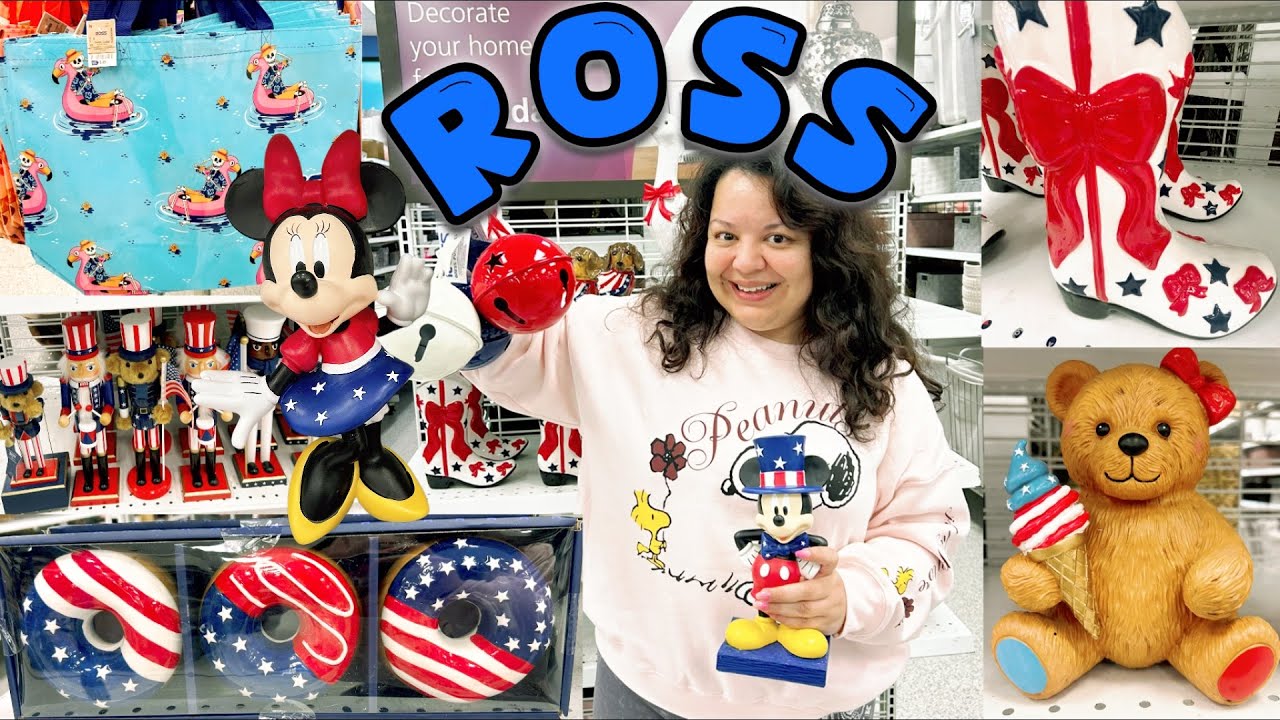 小物 Ross INSANE 🇺🇸 Finds at Ross Dress for Less! Patriotic Decor You NEED