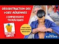 Etouffement chez l'ADULTE : la technique des COMPRESSIONS THORACIQUES ı Formation premiers secours