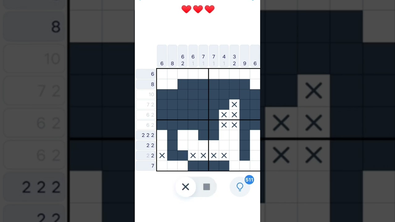 Японский Кроссворд "Пирог"