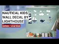Review: Nautical Kids Wall Decals - Easy Application &amp; Eco-Friendly!