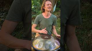 Chanting with the River | Handpan Meditation #music #handpan #shorts