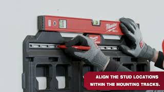 How To: Milwaukee PACKOUT Wall Plate Drywall Installation