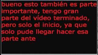 Aviso De Disculpas Y Cosas Importantes