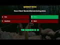 Can You Answer All 4 Skunk Trivia Questions?