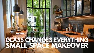 Tiny Parisian Kitchen Makeover: Engineering Seamless Flow with Retractable Glass Systems