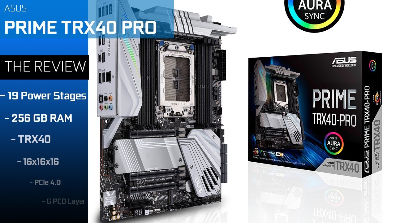 ASUS PRIME TRX40-PRO, everything you need to know! ASUS PRIME TRX40-PRO, everything you need to know!