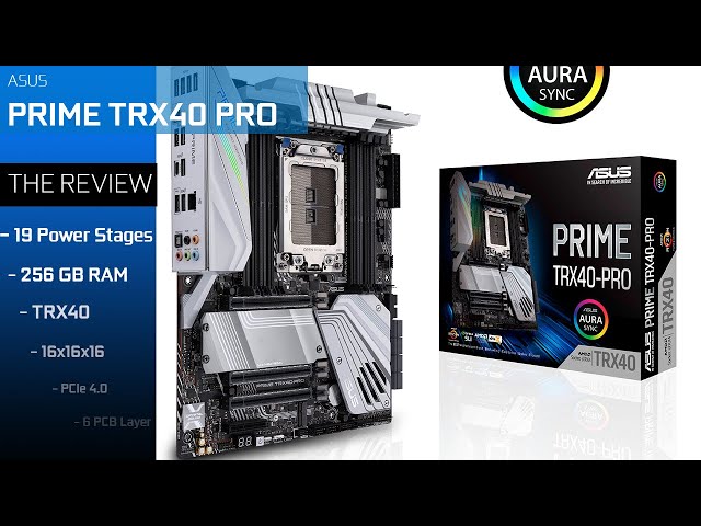 ASUS PRIME TRX40-PRO, everything you need to know! - YouTube