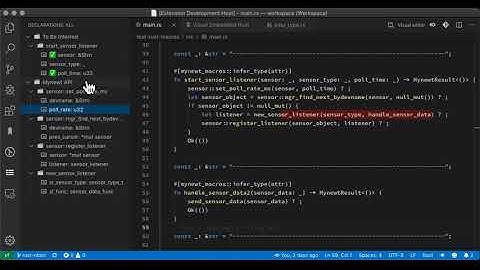 Infer Missing Types for Visual Embedded Rust