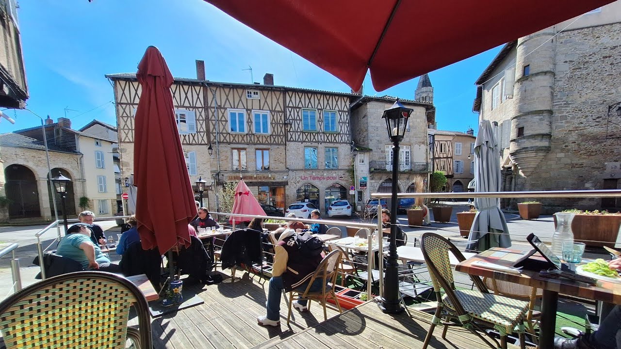 Come along for a stroll through the medieval French town of St. Leonard de Noblat