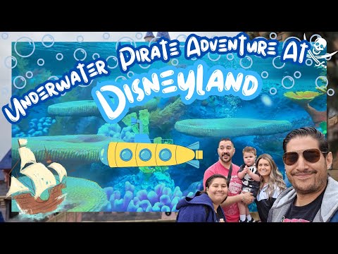 Underwater Pirate Adventure At Disneyland Pt 4
