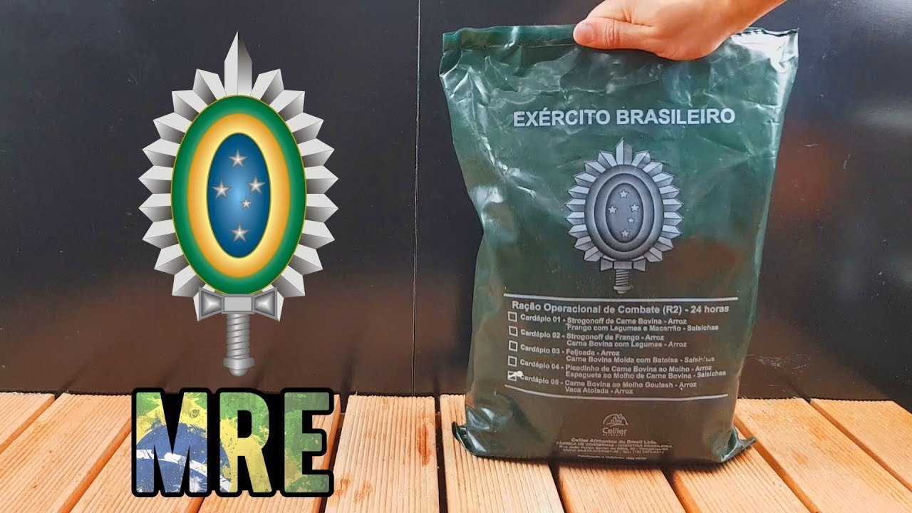 Ração Militar do Exército Brasileiro - YouTube