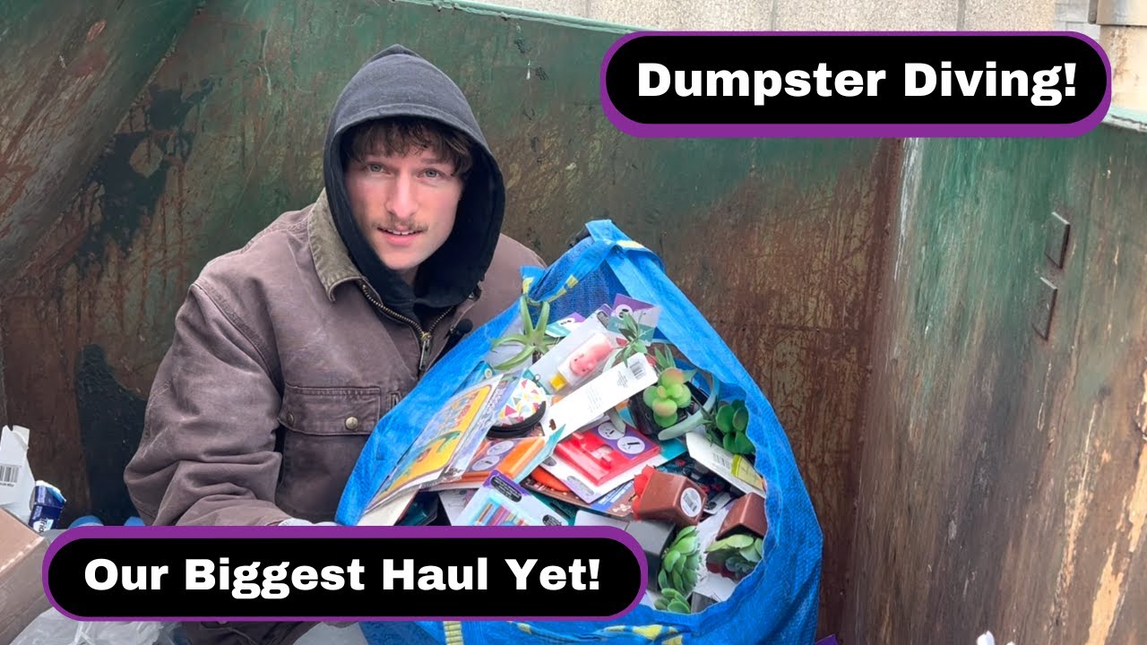 Our Biggest Dumpster Dive Haul Yet!