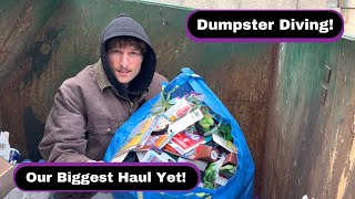 Our Biggest Dumpster Dive Haul Yet!