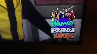 Nickelodeon Warped Countdown Screen Bug 2022