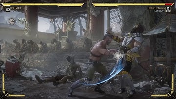 MK11- Advanced Kano Combos day of 1 ((DEAF GAMER))