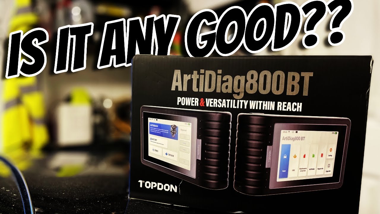 Testing the Topdon AD800BT, is it any good?