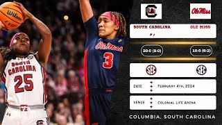 No. 1 South Carolina vs Ole Miss | SEC | 2.4.24