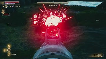 The Outer Worlds - Botanical Lab: Leather Boa Killed via Plasma Rifle (Hide) Gameplay (2019)