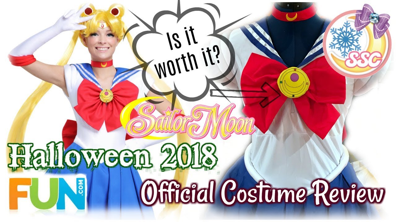 🎃Official Sailor Moon 2018 Halloween Costume & Wig Review 🌙 セーラームーン